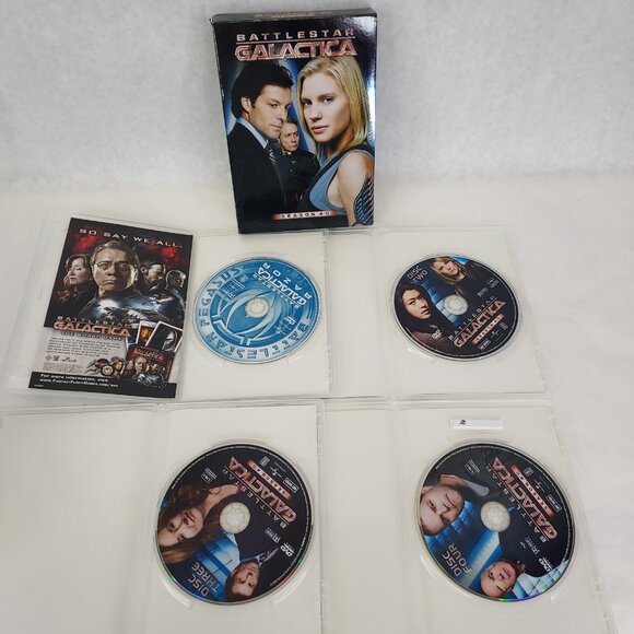 Battlestar Galactica: Complete Series (DVD 2005) Season 1-4.5 Caprica Razor FLAW - Picture 8 of 11